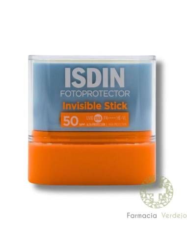 FOTOPROTECTOR INVISIBLE STICK ISDIN SPF50