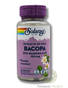 BACOPA SOLARAY 60 CAPSULAS