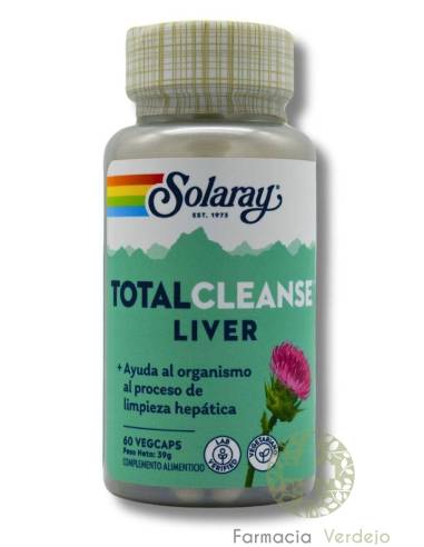 TOTAL CLEANSE LIVER 6O CAPS SOLARAY