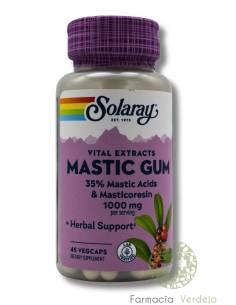 MASTIC GUM 45 CAPSULAS SOLARAY