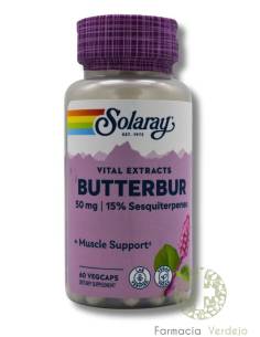 SOLARAY BUTTERBUR 60 CAPSULAS