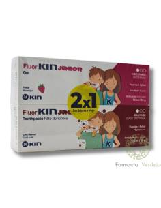 FLUOR KIN JUNIOR PASTA DENTIFRICA COLA GEL  FRESA 75 ML