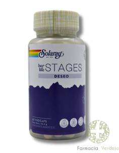 HER LIFE STAGES DESEO 60 CAPS SOLARAY La vida es sexy