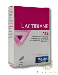 LACTIBIANE ATB 10 CÁPSULAS À BASE DE CEPAS MICROBIÓTICAS
