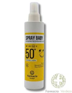 FARMÁCIA VERDEJO SPRAY BEBÊ TEXTURA LEVE 50+ Alta...