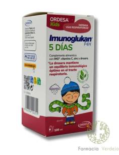 IMUNOGLUKAN P4H 5 DIAS 100 ML Estimula las defensas