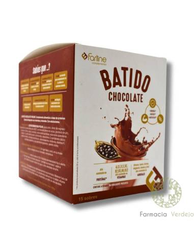 FARLINE BATIDO 15 SOBRES 30 G SABOR CHOCOLATE