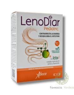 LENODIAR PEDIÁTRICO ABOCA 12 SACHES Acalma a diarreia e...