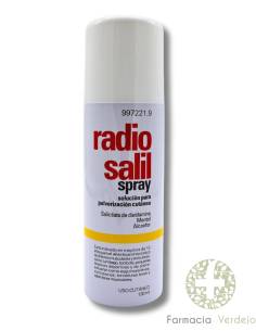 RADIO SALIL AEROSOL CUTANEO EN SOLUCION ALIVIO INMEDIATO...