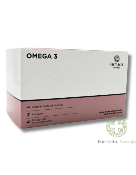 VERDEJO FARMÁCIA OMEGA 3 90 CÁPSULAS