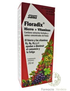 FLORADIX ELIXIR CANSANCIO Y FATIGA 250 ML