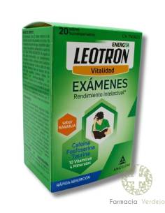 LEOTRON EXAMES 20 ENVELOPES ORODISPERSÍVEIS DESEMPENHO...