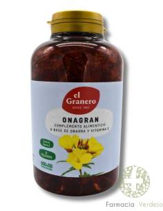 ONAGRAN ACEITE DE ONAGRA 450 PERLAS EL GRANERO Regulación...