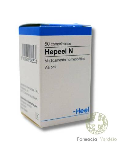 HEPEEL 50 COMPRIMIDOS HEEL Protección, apoyo y estímulo hepático
