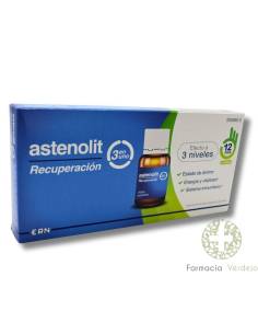 ASTENOLIT RECUPERACION 12 VIALES 10 ML Mejora ánimo,...