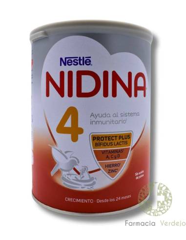 NIDINA 4 PREMIUM 800 G A partir de 24 meses