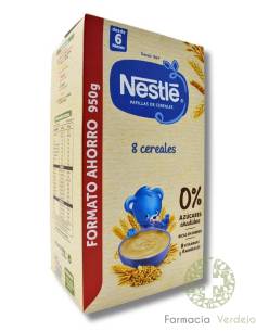 NESTLE MINGAU 8 CEREAIS 950 G A partir de 6 meses