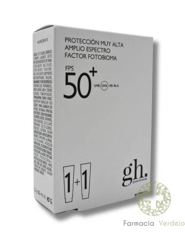 GH GEMA HERRERIAS PROTECCION GH SPF 50+ 2x50 ml