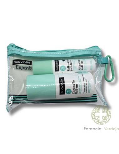 SUAVINEX CONJUNTO ENJOY & GO 1 ROLL-ON CITRONELA 50 ML + ROLL-ON PÓS-MORDIDA 15 ML