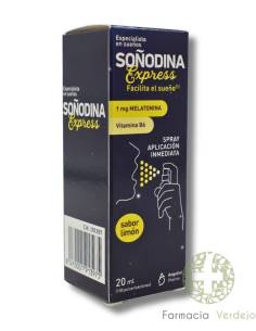 SOÑODINA EXPRESS SPRAY SABOR LIMÓN 20 ML Facilita el sueño