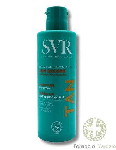 MOUSSE AUTOBRONZEADORA SUN SECURE SVR 150 ML