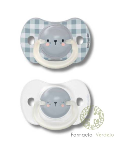 CHUPETE SILICONA T ANATOMICA SUAVINEX NOCHE 0- 6