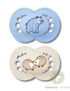 MAM ORIGINAL MATT BLUE CHUPETA DE SILICONE 6+ MESES...