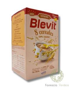 BLEVIT SF 8 CEREAIS & CACAU A partir de 12 meses