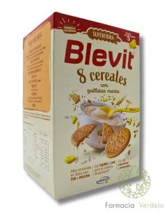 BLEVIT SF 8 CEREALES CON GALLETA MARIA 500GR