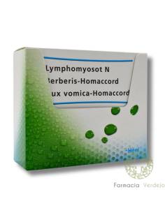 LYMPHOMYOSOT N -BERBERIS HOMACCORD - NUX VOMICA HOMACCORD...