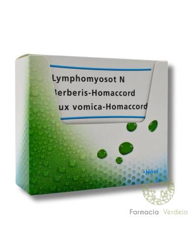 LYMPHOMYOSOT N -BERBERIS HOMACCORD - NUX VOMICA HOMACCORD 30 ML (3 FRASCOS) HEEL