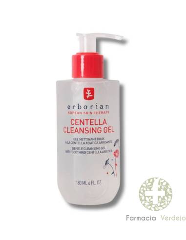 ERBORIAN CENTELLA GEL DE LIMPEZA SUAVE 180ML liimpiator hidratante suave