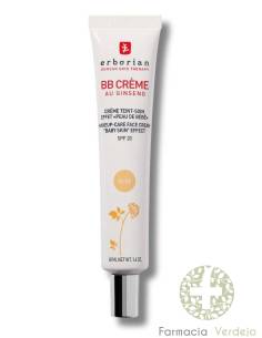 ERBORIAN BB CREME COLORIDO "PELE DE BEBÊ" EFEITO FPS20...