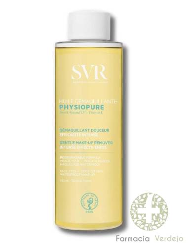 SVR ACEITE DESMAQUILLANTE PHYSIOPURE 150ML Intensa eficacia