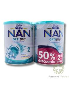 NAN OPTIPRO 2 FOLLOW-ON LEITE DUPLO 2 X 800