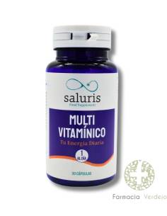 SALURIS MULTIVITAMINICO 30 CAPSULAS Energía diaria