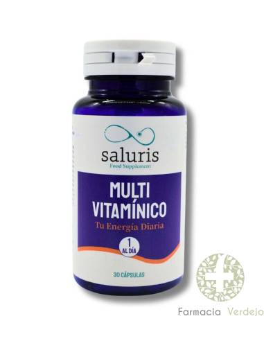 SALURIS MULTIVITAMÍNICO 30 CÁPSULAS Energia Diária