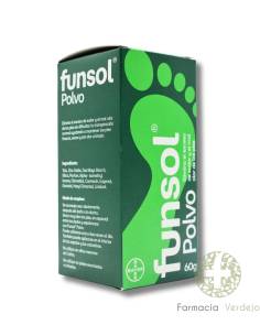 FUNSOL POLVO  60 G Elimina el exceso de sudor y evita mal...