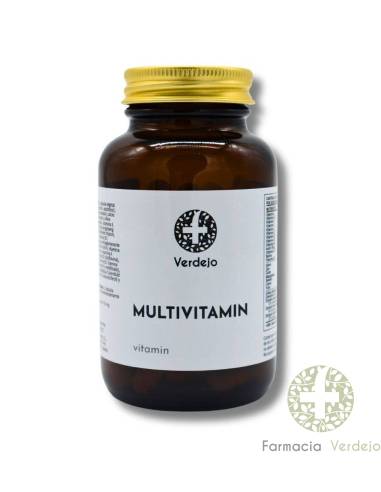 VERDEJO MULTIVITAMÍNICO 60CAP Vitaminas e minerais necessários para o dia a dia