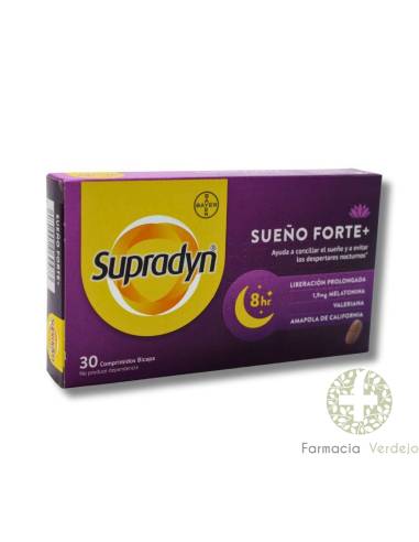 Supradyn Sleep Forte+ 30 Comprimidos Adormecer E Dormir Bem