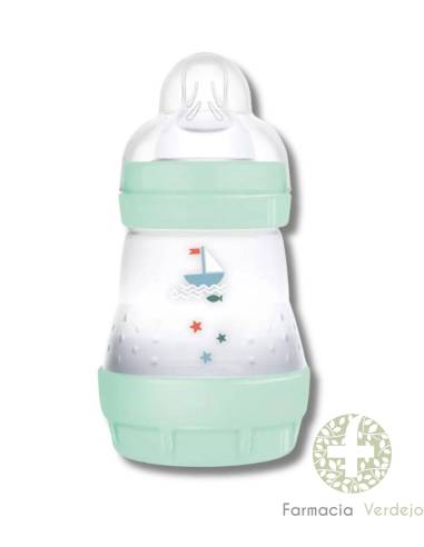 MAM ANTICÓLICA EASY START AZUL ANTICÓLICA GARRAFA 160 ML 0+MESES