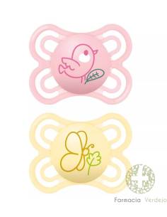MAM PERFECT 0+ R PACOTE DUPLO DE CHUPETA DE SILICONE