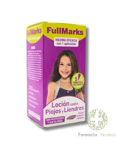 LOÇÃO ANTI-PIOLHOS FULLMARKS 100 ML