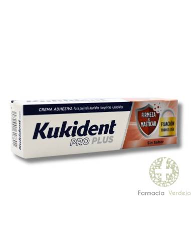 KUKIDENT PRO PLUS 40G sem sabor Firmeza ao...