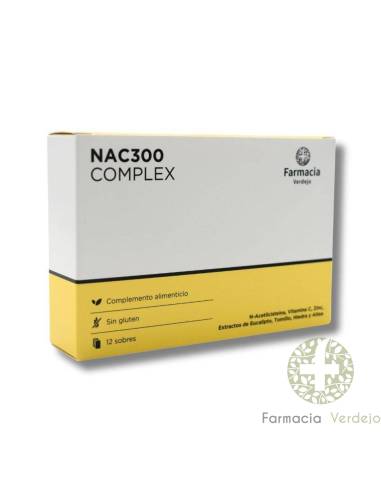 FARMACIA VERDEJO NAC 300 COMPLEX 12 SACHES Total Mucolítico