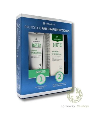 PACK BIRETIX TRI ACTIVE + CLEANSER