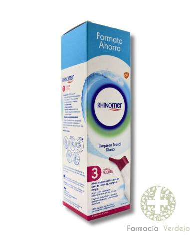 RHINOMER LIMPIEZA NASAL F-3  NEBULIZADOR 180 ML