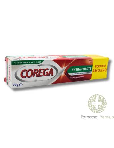 COREGA EXTRA FORTE CREME ADESIVO PRÓTESES DENTÁRIAS 70G