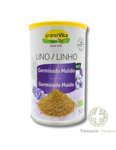 LINHO GERMINADO MOÍDO ORGÂNICO 500 G GRANOVITA Fonte de...