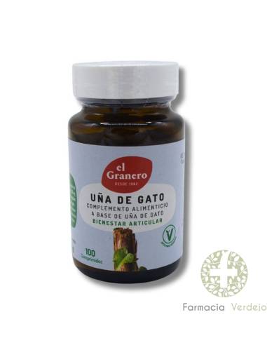 UNHA DE GATO FORTE 100 COMPRIMIDOS EL GRANERO